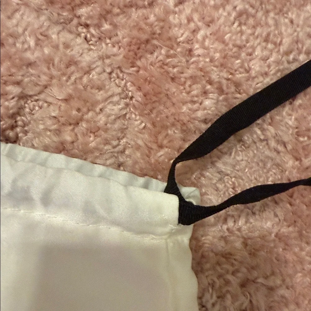 Gucci Cream Dust Bag with Black Logo